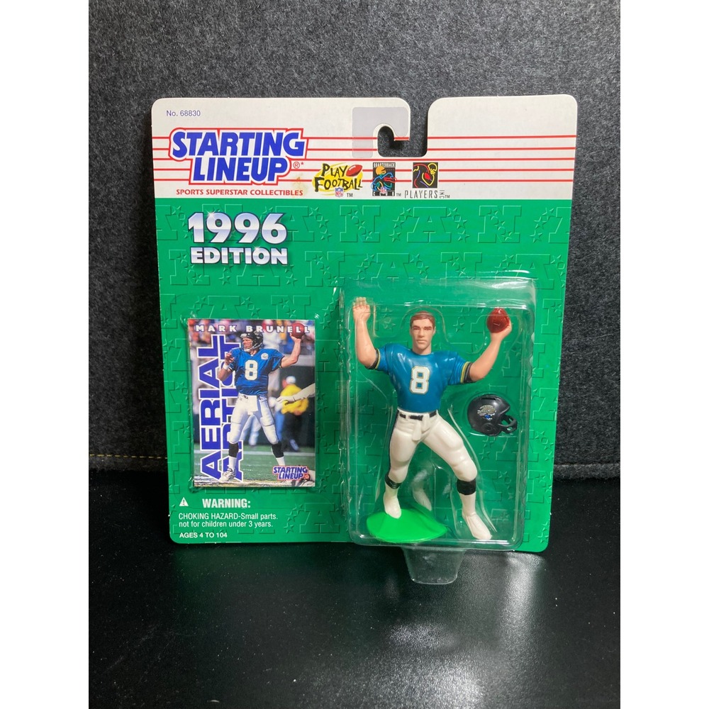 1996 Kenner Starting Lineup Mark Brunell Jacksonville Jaguars NFL Figure NIB